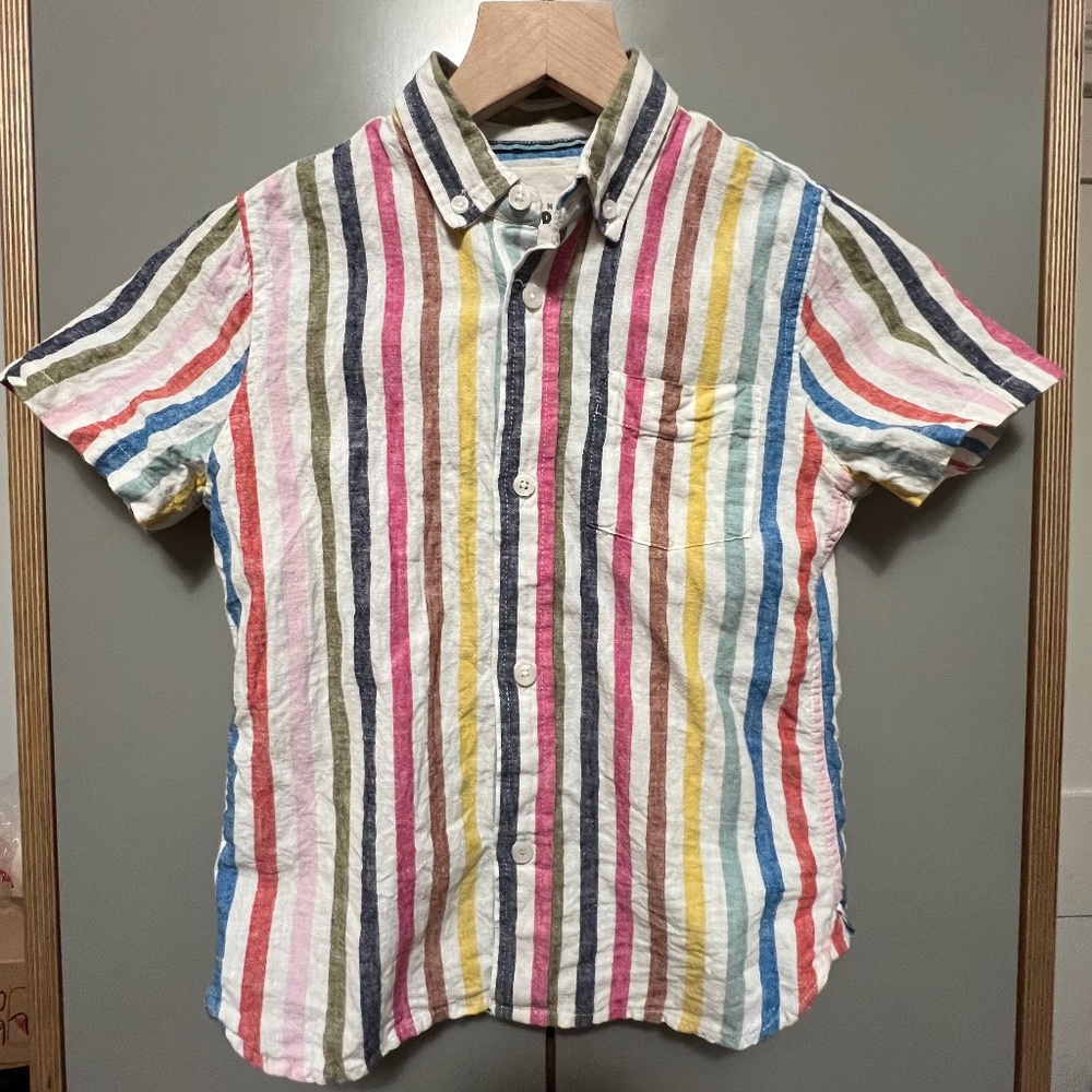 Boden short sleeve button down shirt